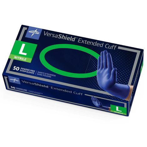 Buy Medline VersaShield Extended Cuff Nitrile Exam Gloves
