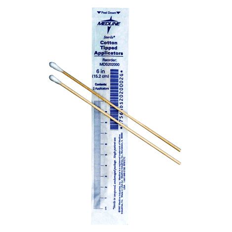 Buy Medline Sterile Cotton Tipped Applicators