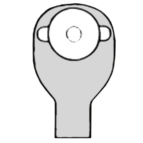 Buy Nu-Hope Convex Round Opaque Post-Operative Brief  Drainable Pouch