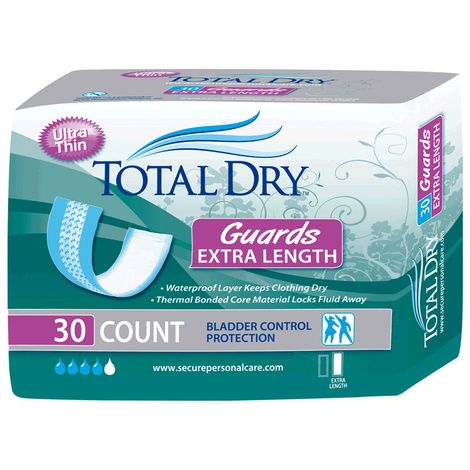 Buy Secure Personal Care TotalDry Extra-Length Guards