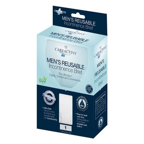 Buy CareActive Mens Reusable Incontinence Briefs
