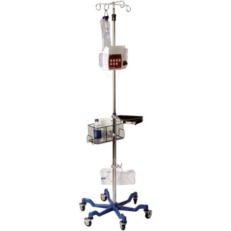 Buy Medline Stainless Steel Six Leg Heavy Duty IV Pole