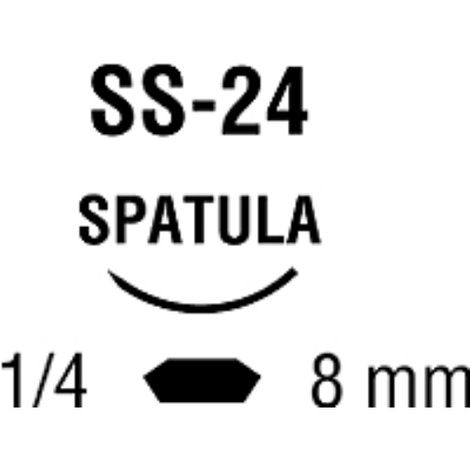 Buy Medtronic Premium Spatula Suture with Needle SS-24