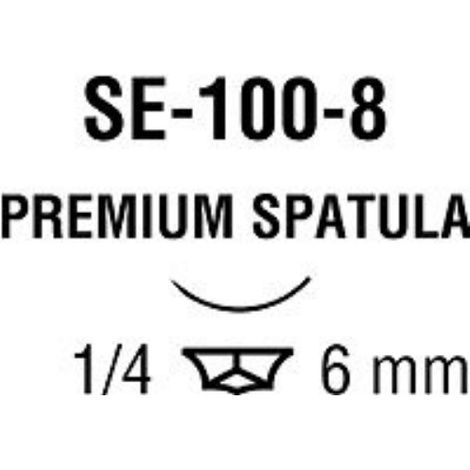Buy Medtronic Premium Spatula Suture with Needle SE-100-8