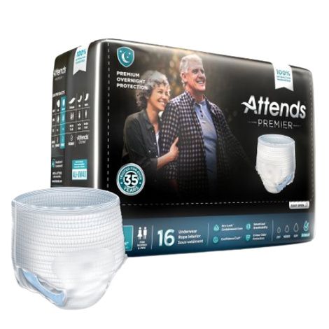 Buy Attends Premier Underwear - Overnight Absorbency