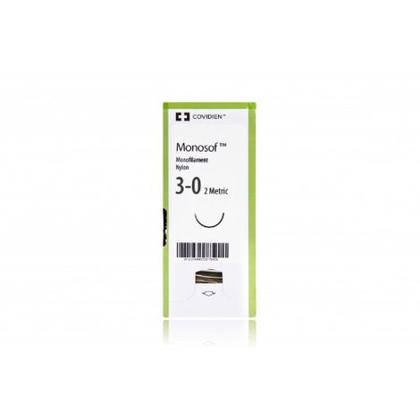 Buy Medtronic Monosof Dermalon Conventional Cutting Sutures PC-12 Needle