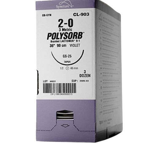 Buy Medtronic Pre-Cut 3x18 Inch Suture with No Needle