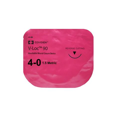 Buy Medtronic V-LOC 90 18 Inch Premium Reverse Cutting Suture with P-12 Needle