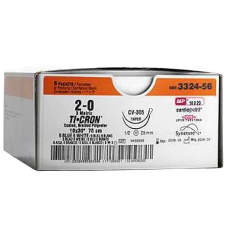 Buy Medtronic Surgilon Taper Point Braided Nylon Suture with Sk0, SKI Needle