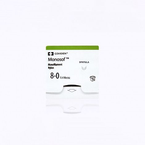 Buy Medtronic Monosof Dermalon Premium Spatula Nylon Sutures SE-175-8 Needle