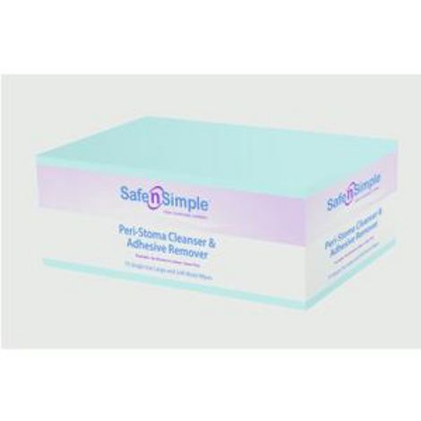 Buy Safe N Simple Peri Stoma Cleanser And Adhesive Remover Wipes